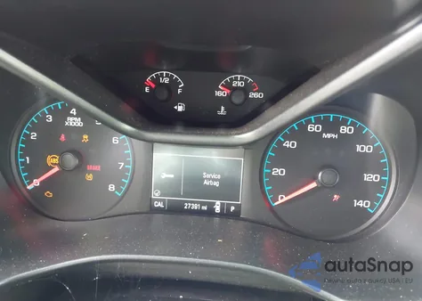 2017 Chevrolet Colorado Wt из США, поврежденный, VIN 1GCHTBEN6H1326871